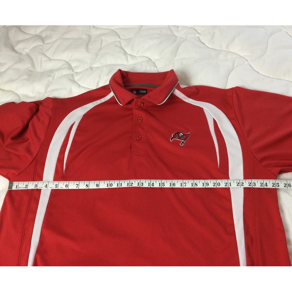 Tampa Bay Buccaneers Embroidered Polo Shirt Mens XL - Picture 8 of 10